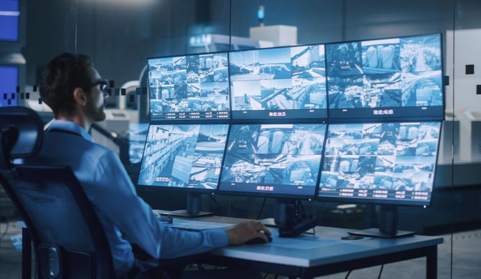 Interactive video monitoring