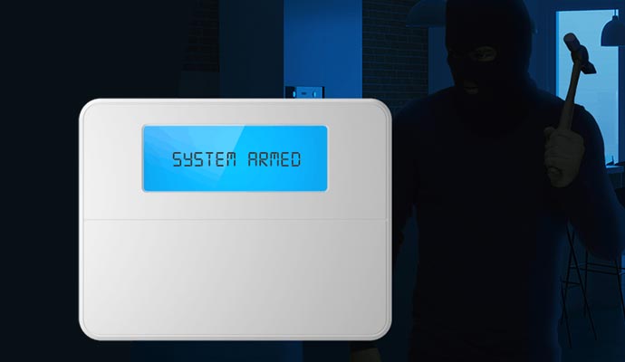 Burglary detection alarm system