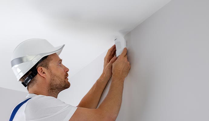 Professional motion sensor installation service