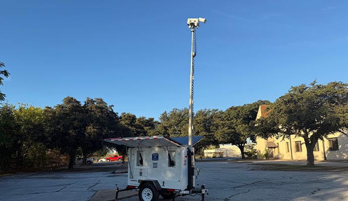 Mobile surveillance camera
