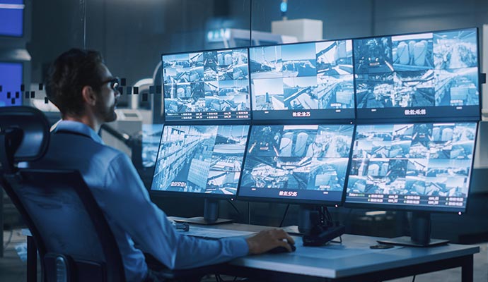 Video monitoring service for business