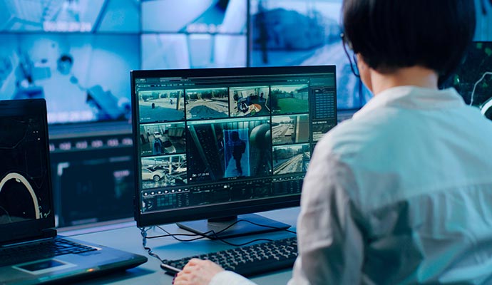 Video surveillance monitoring