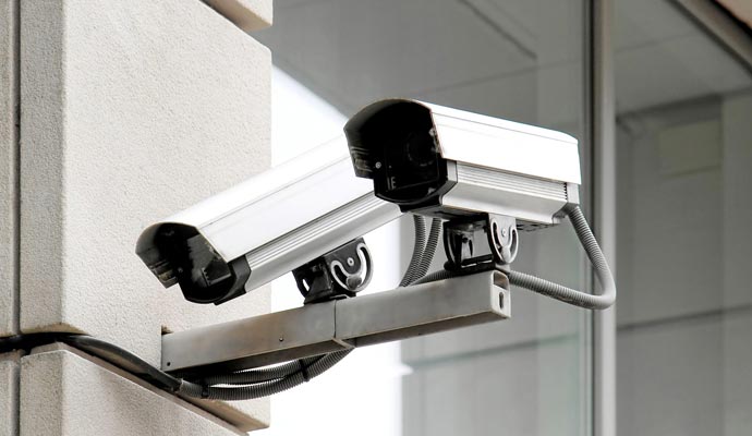 Dual outdoor video surveillance