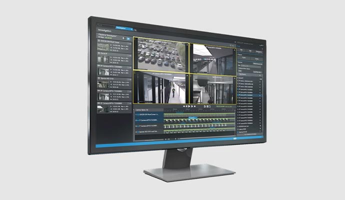 An image illustrating integration between VideoXpert and access control systems